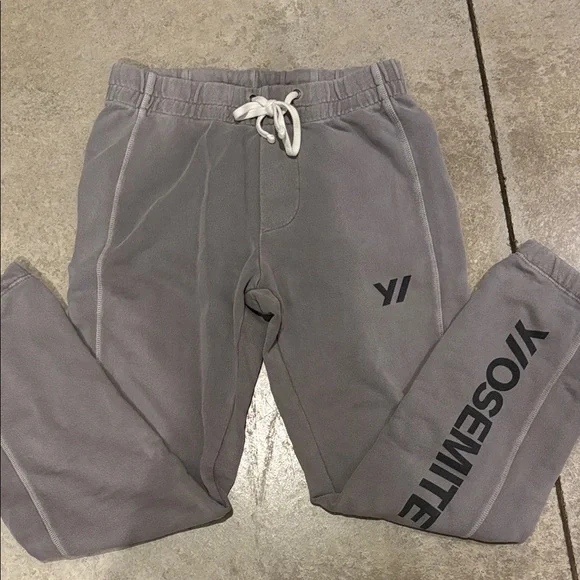 James Perse Yosemite Jogger Pants with Logo - Picture 2 of 7